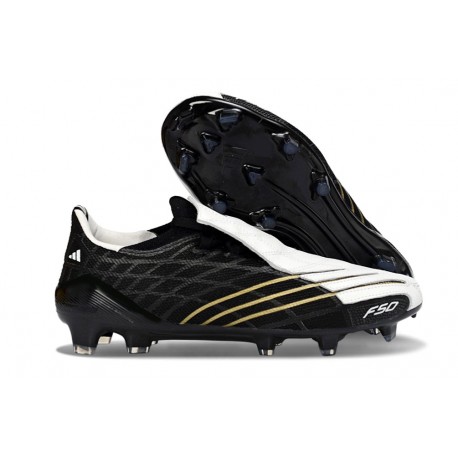 Zapatos de Futbol adidas F50 Spider Elite FG Negro Blanco