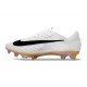 Zapatillas Nike Mercurial Vapor XVII Elite FG Blanco Negro Dorado