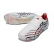 Zapatos de Futbol adidas F50 Spider Elite FG Blanco Negro Rojo