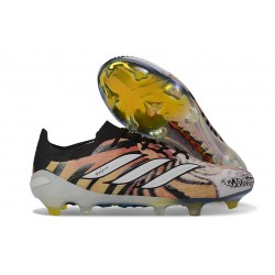 Botas de Fútbol Adidas Predator Elite Low FG Edición Tigre Dorada