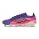 Botas de Fútbol Adidas Predator Elite Low FG Violeta Rosa Negro
