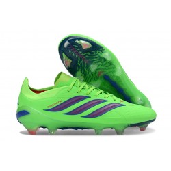 Botas de Fútbol Adidas Predator Elite Low FG Verde Azul