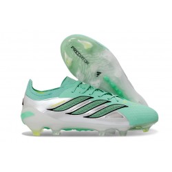 Botas de Fútbol Adidas Predator Elite Low FG Verde Plateado