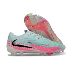 Bota de Futbol Nike Phantom 6 Elite Low FG Pistachio Frost Rosa Negro