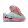Bota de Futbol Nike Phantom 6 Elite Low FG Pistachio Frost Rosa Negro