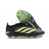 adidas Predator 26 Sin Cordones Elite FG Negro Verde
