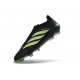 adidas Predator 26 Sin Cordones Elite FG Negro Verde