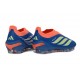 adidas Predator 26 Sin Cordones Elite FG Azul Naranja Amarillo