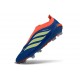 adidas Predator 26 Sin Cordones Elite FG Azul Naranja Amarillo