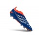 adidas Predator 26 Sin Cordones Elite FG Azul Naranja Amarillo