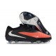 Bota de Futbol Nike Phantom 6 Elite Low FG Rojo Negro Plateado