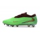 Bota de Futbol Nike Phantom 6 Elite Low FG Verde Dorada
