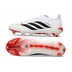 Bota de Futbol Nike Phantom 6 Elite Low FG Blanco Negro Rojo