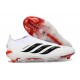 Bota de Futbol Nike Phantom 6 Elite Low FG Blanco Negro Rojo