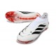 Bota de Futbol Nike Phantom 6 Elite Low FG Blanco Negro Rojo
