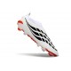 Bota de Futbol Nike Phantom 6 Elite Low FG Blanco Negro Rojo