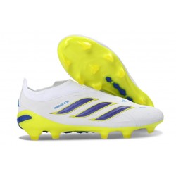 Bota de Futbol Nike Phantom 6 Elite Low FG Blanco Azul Amarillo