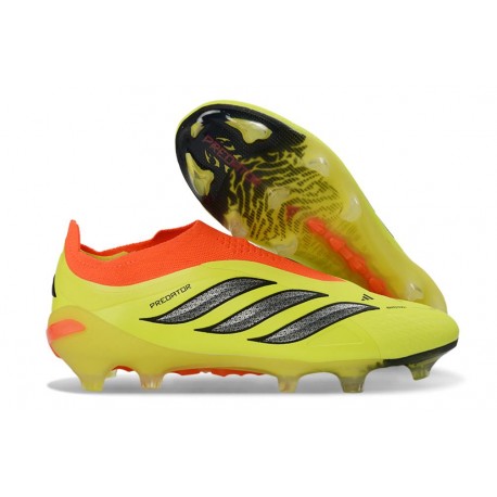 Bota de Futbol Nike Phantom 6 Elite Low FG Amarillo Negro