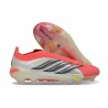 adidas Predator 26 Sin Cordones Elite FG Rojo Lúcido Negro Ftwr Blanco