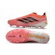 adidas Predator 26 Sin Cordones Elite FG Rosa Negro