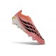 adidas Predator 26 Sin Cordones Elite FG Rosa Negro