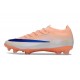 Bota de Futbol Nike Mercurial Vapor 17 Elite FG Naranja Azul