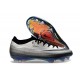 Bota de Futbol Nike Mercurial Vapor 17 Elite FG Negro Plateada