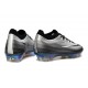Bota de Futbol Nike Mercurial Vapor 17 Elite FG Negro Plateada