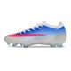 Bota de Futbol Nike Mercurial Vapor 17 Elite FG Azul Blanco Rojo