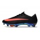 Bota de Futbol Nike Mercurial Vapor 17 Elite FG Negro Arancione