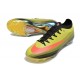 Bota de Futbol Nike Mercurial Vapor 17 Elite FG Amarillo Negro Rojo