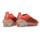 adidas Predator 26 Sin Cordones Elite FG Solar Turbo Cromo Termal Negro