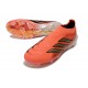 adidas Predator 26 Sin Cordones Elite FG Solar Turbo Cromo Termal Negro