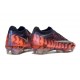 Bota de Futbol Nike Mercurial Vapor 17 Elite FG Naranja Negro Plateada