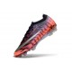 Bota de Futbol Nike Mercurial Vapor 17 Elite FG Naranja Negro Plateada