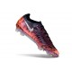 Bota de Futbol Nike Mercurial Vapor 17 Elite FG Naranja Negro Plateada