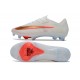 Bota de Futbol Nike Mercurial Vapor 17 Elite FG Blanco Naranja Dorada