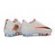 Bota de Futbol Nike Mercurial Vapor 17 Elite FG Blanco Naranja Dorada