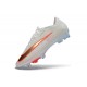 Bota de Futbol Nike Mercurial Vapor 17 Elite FG Blanco Naranja Dorada