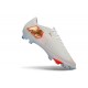 Bota de Futbol Nike Mercurial Vapor 17 Elite FG Blanco Naranja Dorada