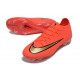 Bota de Futbol Nike Mercurial Vapor 17 Elite FG Rojo Dorada
