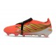 Bota de Futbol Adidas Predator Elite 26 FT FG Naranja Negro Dorada
