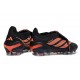 Zapatos de Fútbol Adidas Predator Elite Tongue FG Negro Naranja