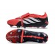 Zapatos de Fútbol Adidas Predator Elite Tongue FG Rojo Blanco Negro