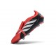 Zapatos de Fútbol Adidas Predator Elite Tongue FG Rojo Blanco Negro