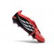 Zapatos de Fútbol Adidas Predator Elite Tongue FG Rojo Blanco Negro