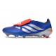 Zapatos de Fútbol Adidas Predator Elite Tongue FG Azul Argento Rojo