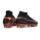 Botas de Fútbol Nike Mercurial Superfly 10 Elite FG Negro Naranja