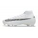 Botas de Fútbol Nike Mercurial Superfly 10 Elite FG Blanco Negro
