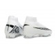 Botas de Fútbol Nike Mercurial Superfly 10 Elite FG Blanco Negro